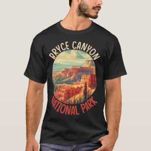 Bryce Canyon Us State-utah Vintage Nation Parks Ca T-Shirt