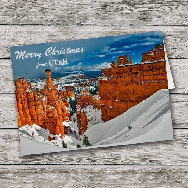 Bryce Canyon Utah Christmas Card (Creator Uploaded)