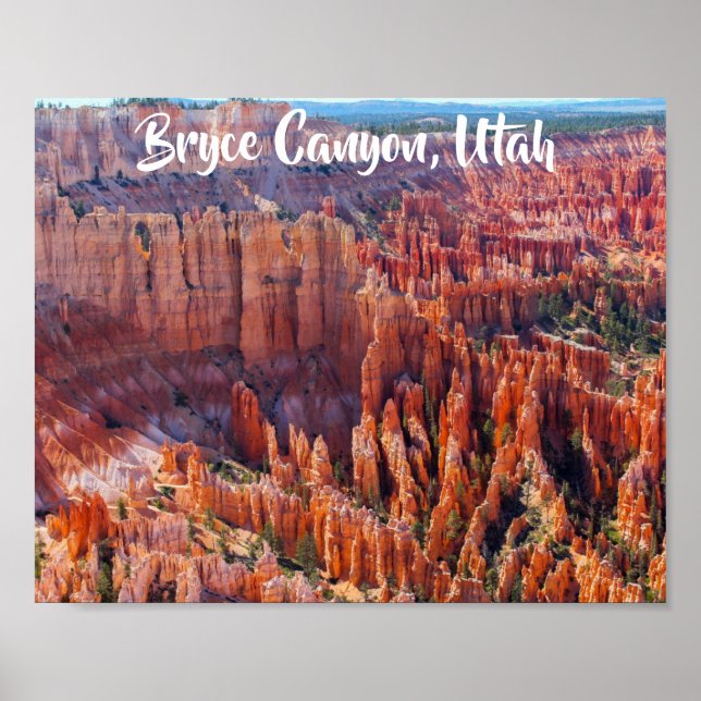 Bryce Canyon Utah Hoodoos Poster (Front)
