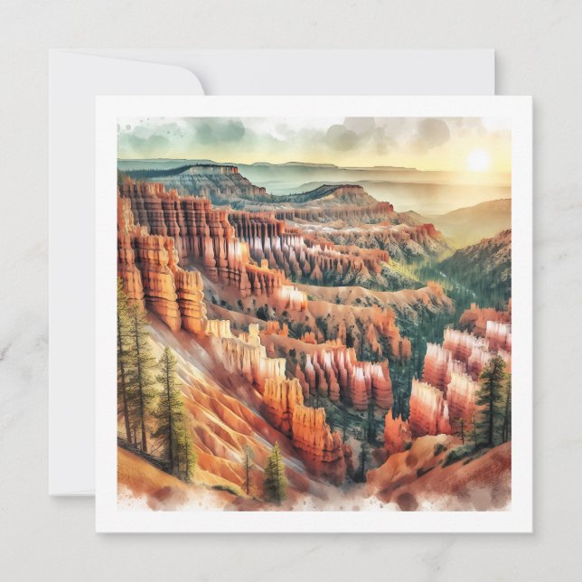 Bryce Canyon, Utah | Just Saying Hi Card (Front)