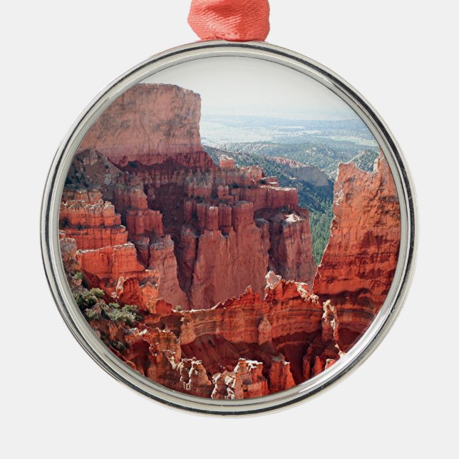 Bryce Canyon, Utah, USA 5 Metal Tree Decoration (Front)