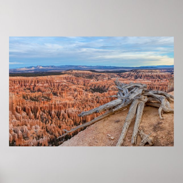 Bryce National Park Canyon Sunrise Poster (Front)
