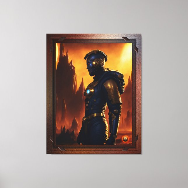 Brygdon Of The Fifth Imperium by Xzendor7 Canvas Print (Front)