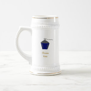 Bryn Mawr Lantern in Dark Blue Anassa Kata Beer Stein