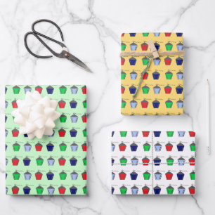 Bryn Mawr Lanterns Wrapping Paper Sheet