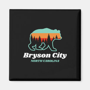 Bryson City North Carolina Bear Mountains Country  Magnet