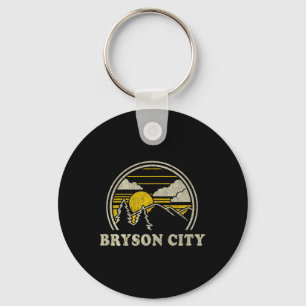 Bryson City North Carolina Nc T Shirt Vintage Hiki Key Ring