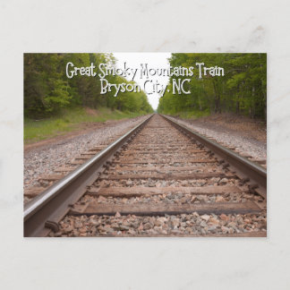 Bryson City Railroad North Carolina Postcard