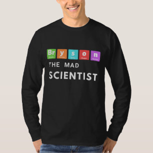 Bryson DeChambeau Mad Scientist Periodic Table Gol T-Shirt