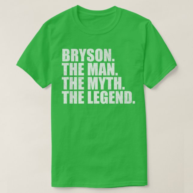 BrysonBryson Name Bryson given name T-Shirt (Design Front)