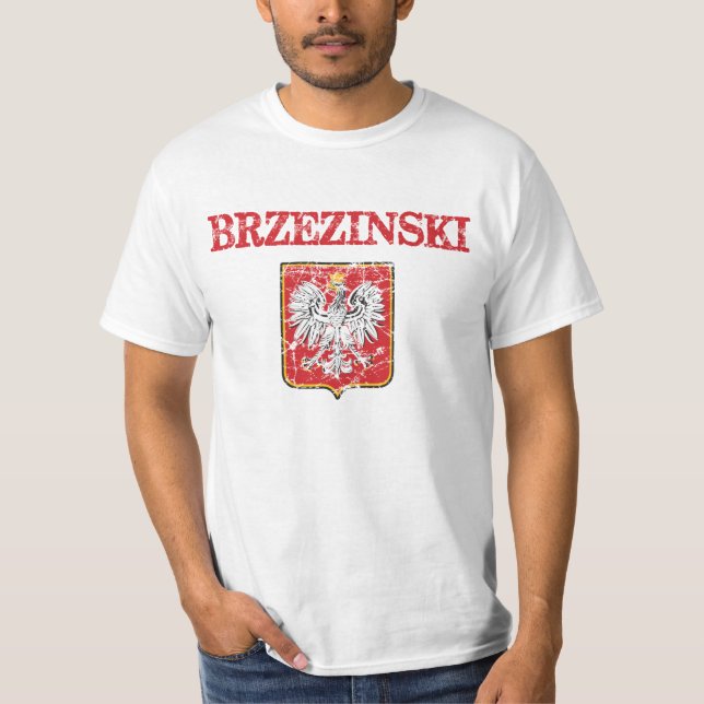 Brzezinski Surname T-Shirt (Front)