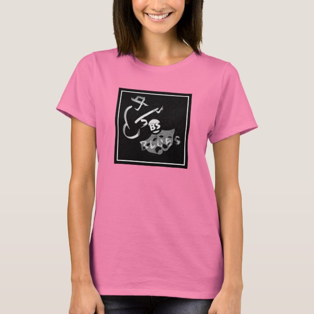 BS Blues Ringer T Female T-Shirt (Front)