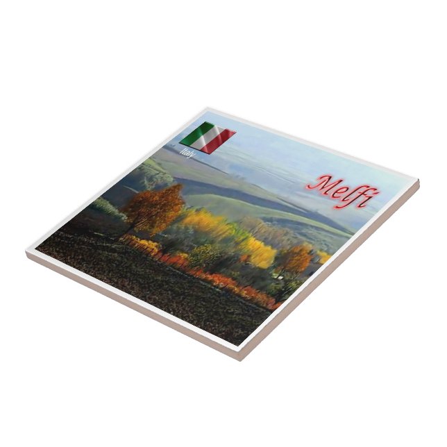 BSL012 MELFI, Basilicata, Italy, Tile (Side)