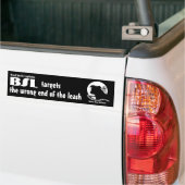 BSL Breed Specific Legislation, Save Pitbull Dog Bumper Sticker (On Truck)