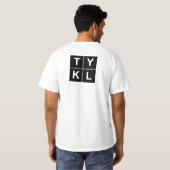 BSL TYKL t shirt white (Back Full)
