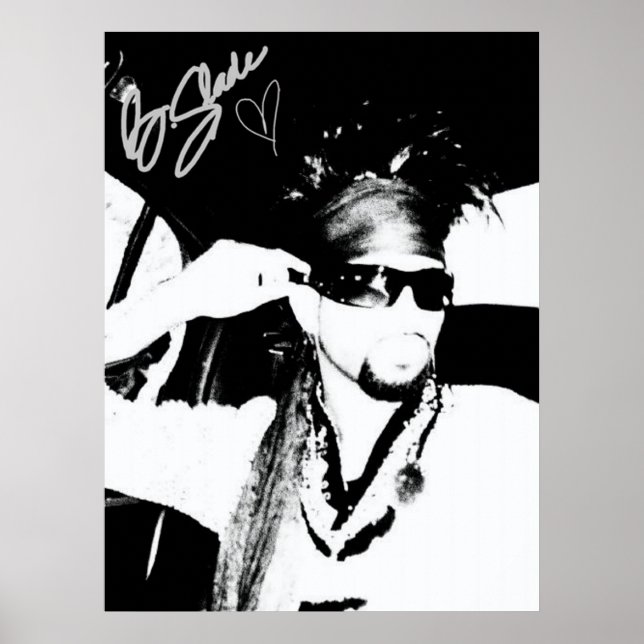 @BSLADE Limo Shot Autographed Poster -Ltd. Edition (Front)