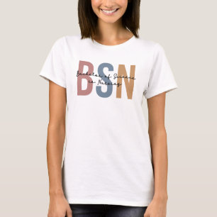BSN Bachelor of Science in Nursing Graduation T-Shirt