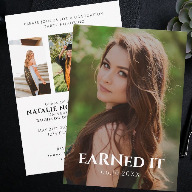  BSN RN Nurse Nursing School Graduation Party  Invitation (Creator Uploaded)