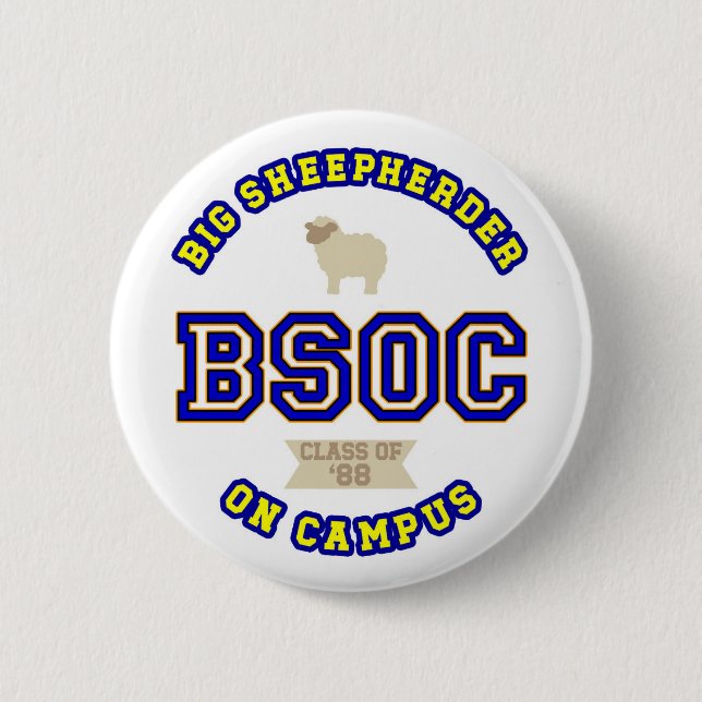BSOC - Perfect Strangers 6 Cm Round Badge (Front)