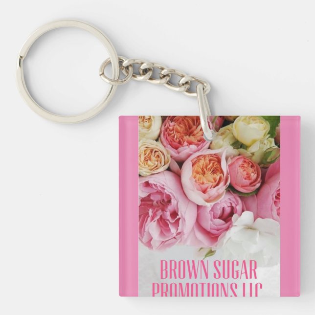BSPllc Sweet Pink Keychain (Front)
