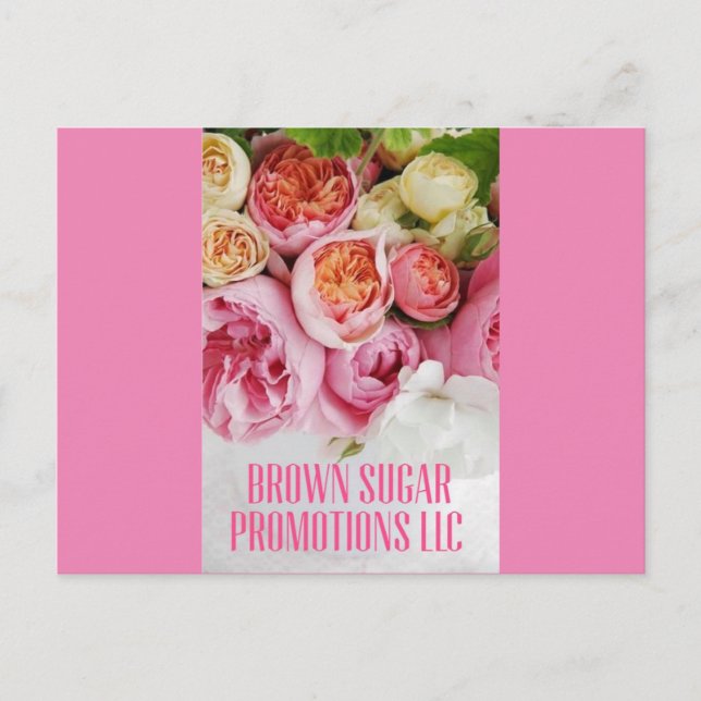 BSPllc Sweet Pink Postcard (Front)