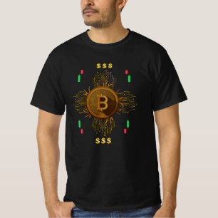 Btc Graffiti Style Street Art Classic T-Shirt