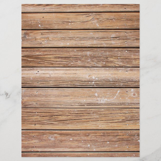 btpbwk BROWN WOOD BOARDWALK TEXTURE TEMPLATE BACKG Flyer (Front)