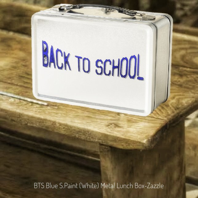 BTS Blue S Paint  Metal Lunch Box (Creator Uploaded)
