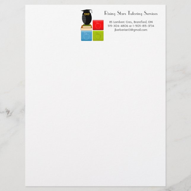 BTS letterhead1 Customised Letterhead (Front)