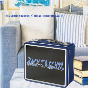 BTS Shadow-Blue( Blk Background) Metal Lunch Box