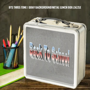 BTS-Three-Tone  Metal Lunch Box