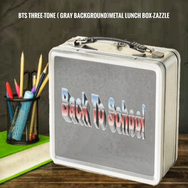 BTS-Three-Tone  Metal Lunch Box (Creator Uploaded)