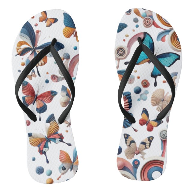 Btterfly Flip flop (Footbed)