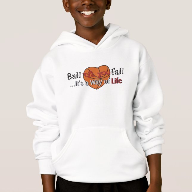BTYF Hoodie with Design on back (Front)