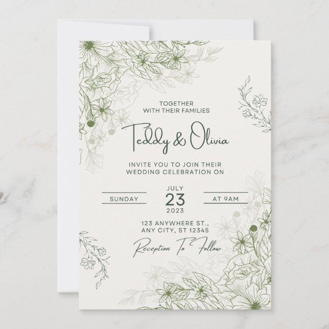 Bu-tique Invitation (Front)