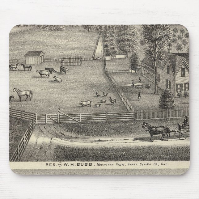 Bubb residences mouse pad (Front)