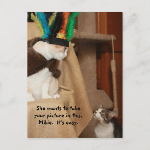 Bubba Coaching Mikie Postcard