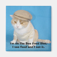 Bubba Kitty Magnet