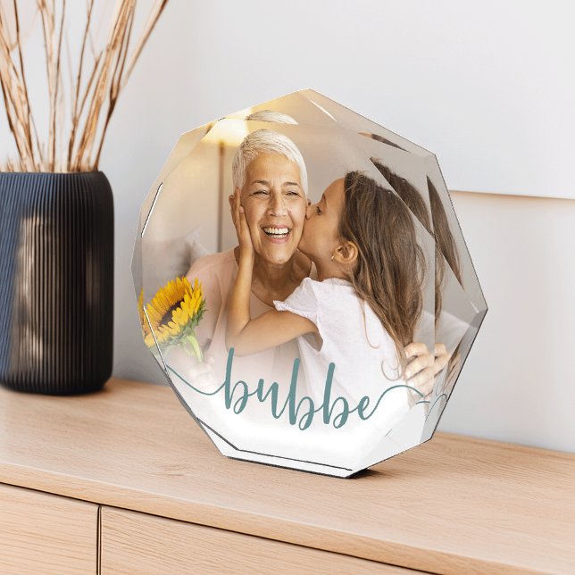 Bubbe Grandma Script Overlay Photo Block (Creator Uploaded)