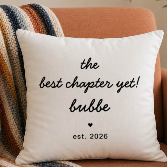Bubbe Pillow Gift | Best Chapter Yet (Creator Uploaded)