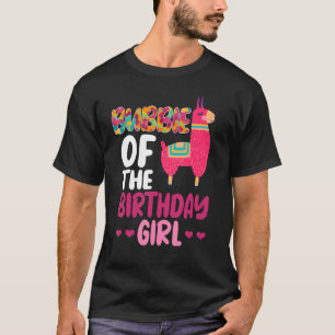 Bubbie Of The Birthday Girl Llama Bday Alpaca Cele T-Shirt