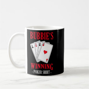 Bubbie's Winning Poker Casino Grandma Gambling Nan Coffee Mug