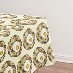 Bubble and Squeak Brunch UK British Food Cuisine Tablecloth