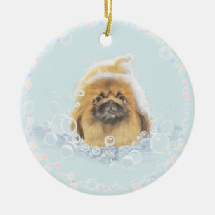 Bubble Bath Ceramic Tree Decoration