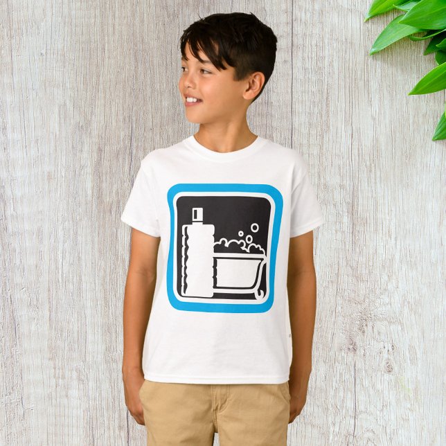 Bubble Bath Icon Relaxing Bathroom Spa T-Shirt (Creator Uploaded)