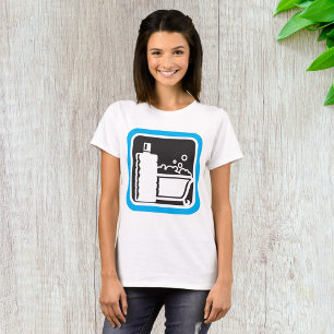 Bubble Bath Icon Relaxing Bathroom Spa T-Shirt