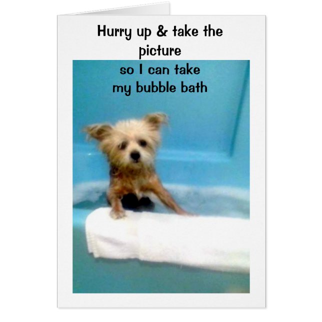 Bubble Bath Time (Front)