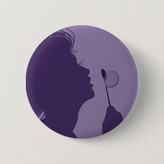Bubble Blower 6 Cm Round Badge