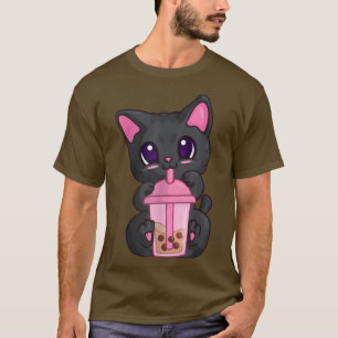 Bubble Boba Tea For Girls & Women, Kawaii Anime Ne T-Shirt