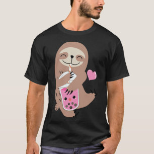 Bubble Boba Tea sports cartoon T-Shirt